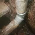 Ремонт канализации в подвале дома №19 ул.232 стрелковой дивизии